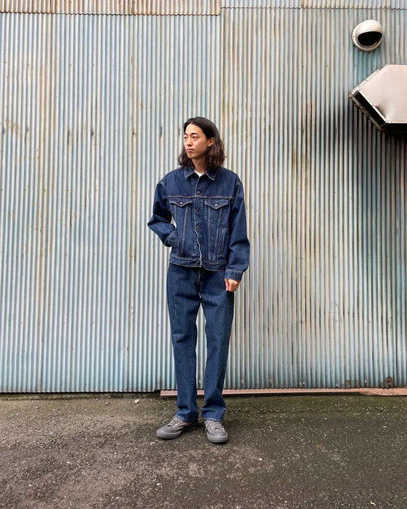 CIOTA の New 4 Pocket Denim Jacket (JKLM-206-PIDBL-D)