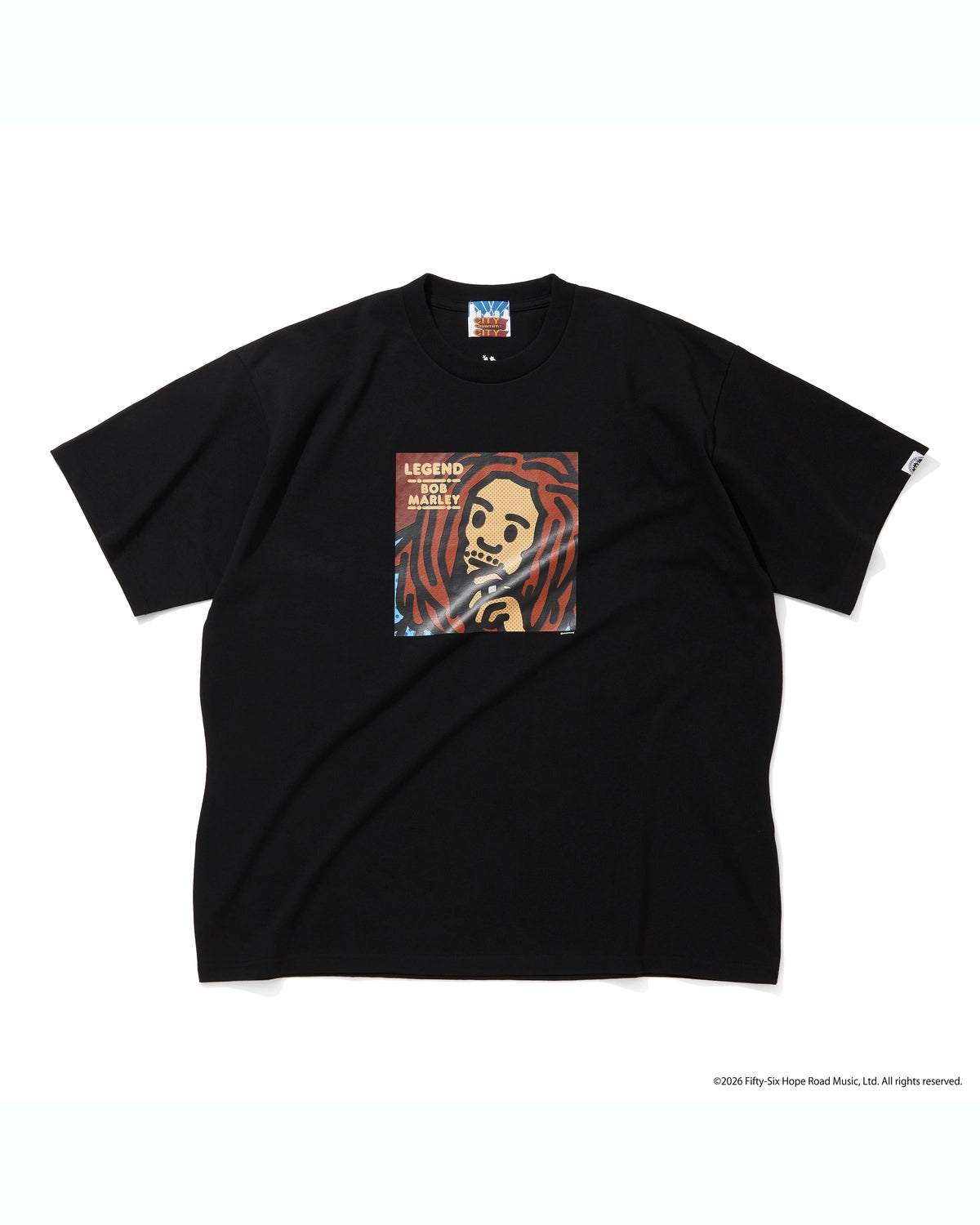 CITY COUNTRY CITY × BOB MARLEY の COTTON T-SHIRT _ LEGEND (CCC-261T011)