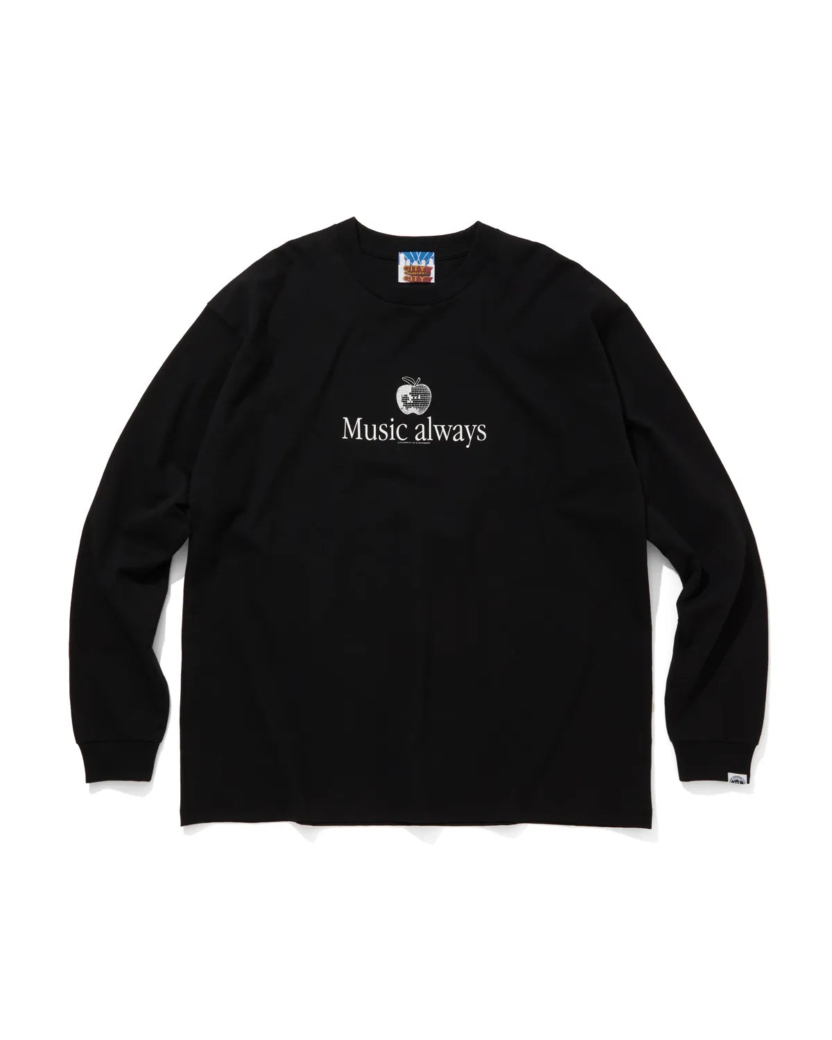 CITY COUNTRY CITY の COTTON L/S T-SHIRT_Music always (CCC-251T002)