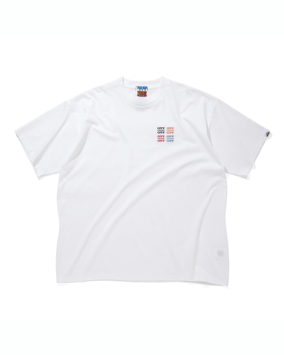 CITY COUNTRY CITY の EMBROIDERED LOGO COTTON S/S T-SHIRT_CCCC (CCC-261T012)