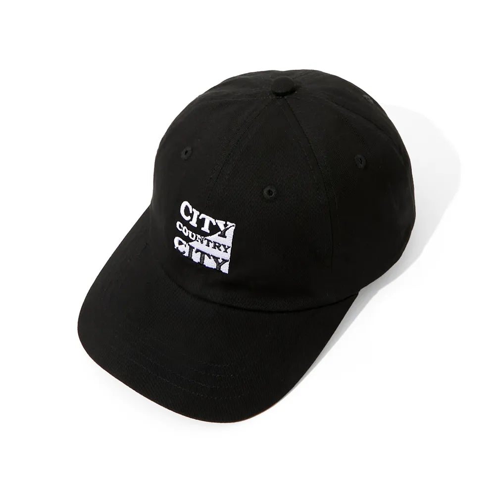 CITY COUNTRY CITY のEMBROIDERED LOGO COTTON TWILL CAP (CCC-243G001)