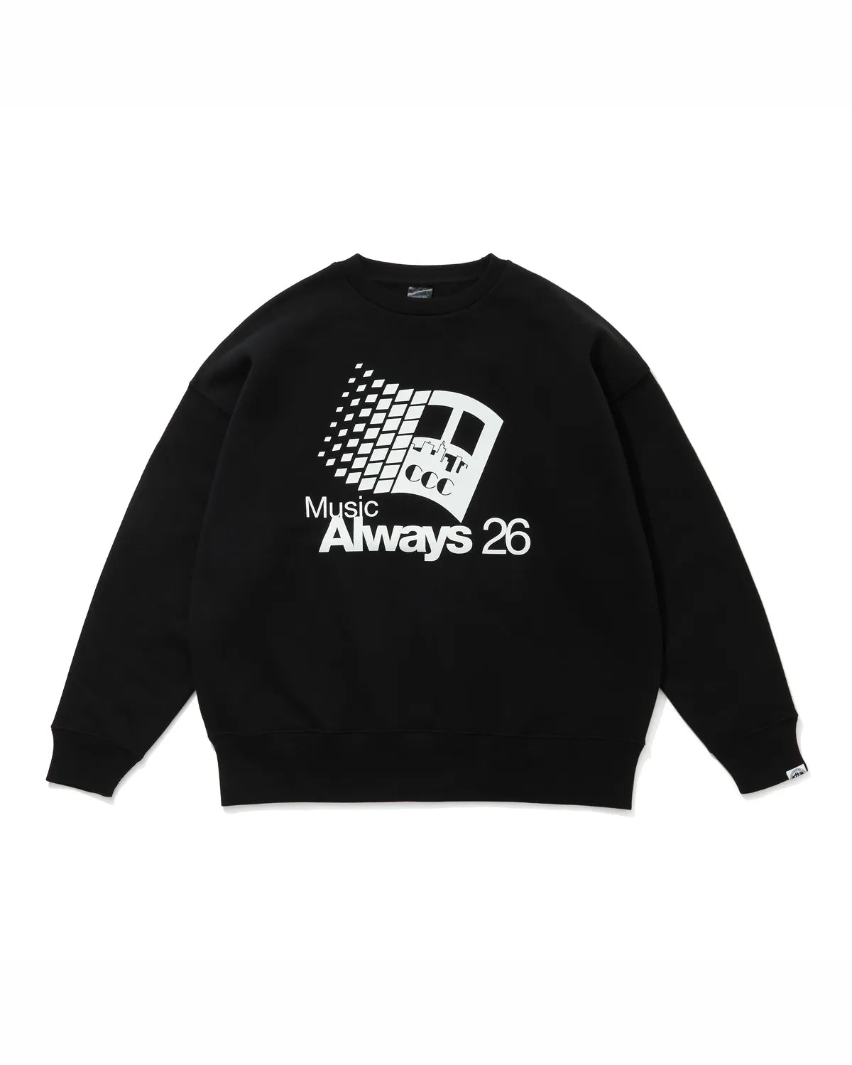 CITY COUNTRY CITY × ISNESS MUSIC の SWEATSHIRT_Music Aleays (CCC-263C008)