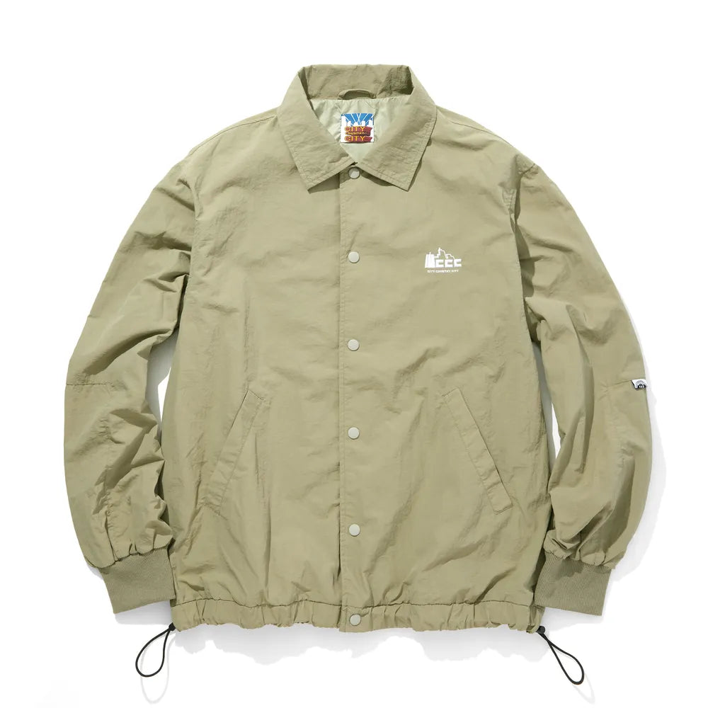 CITY COUNTRY CITY の NYLON COACH JACKET (CCC-243J001)