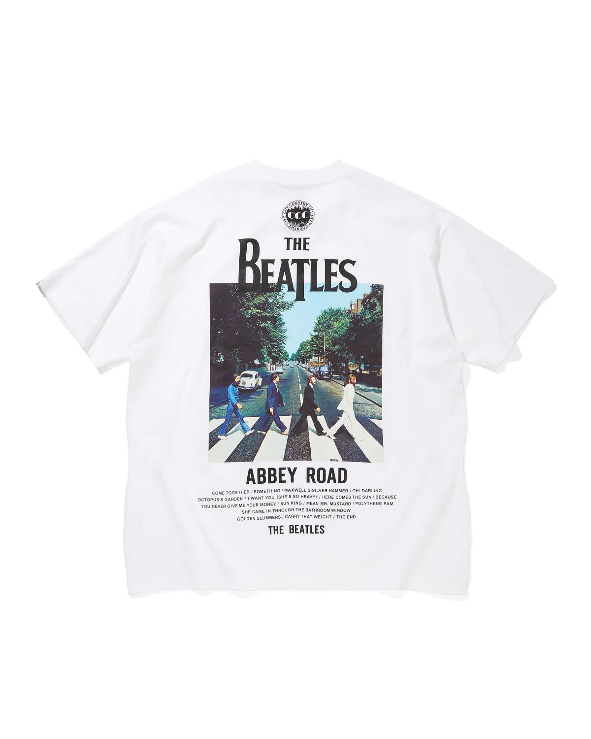 CITY COUNTRY CITY × THE BEATLES の COTTON T-SHIRT_001 (CCC-251T004)