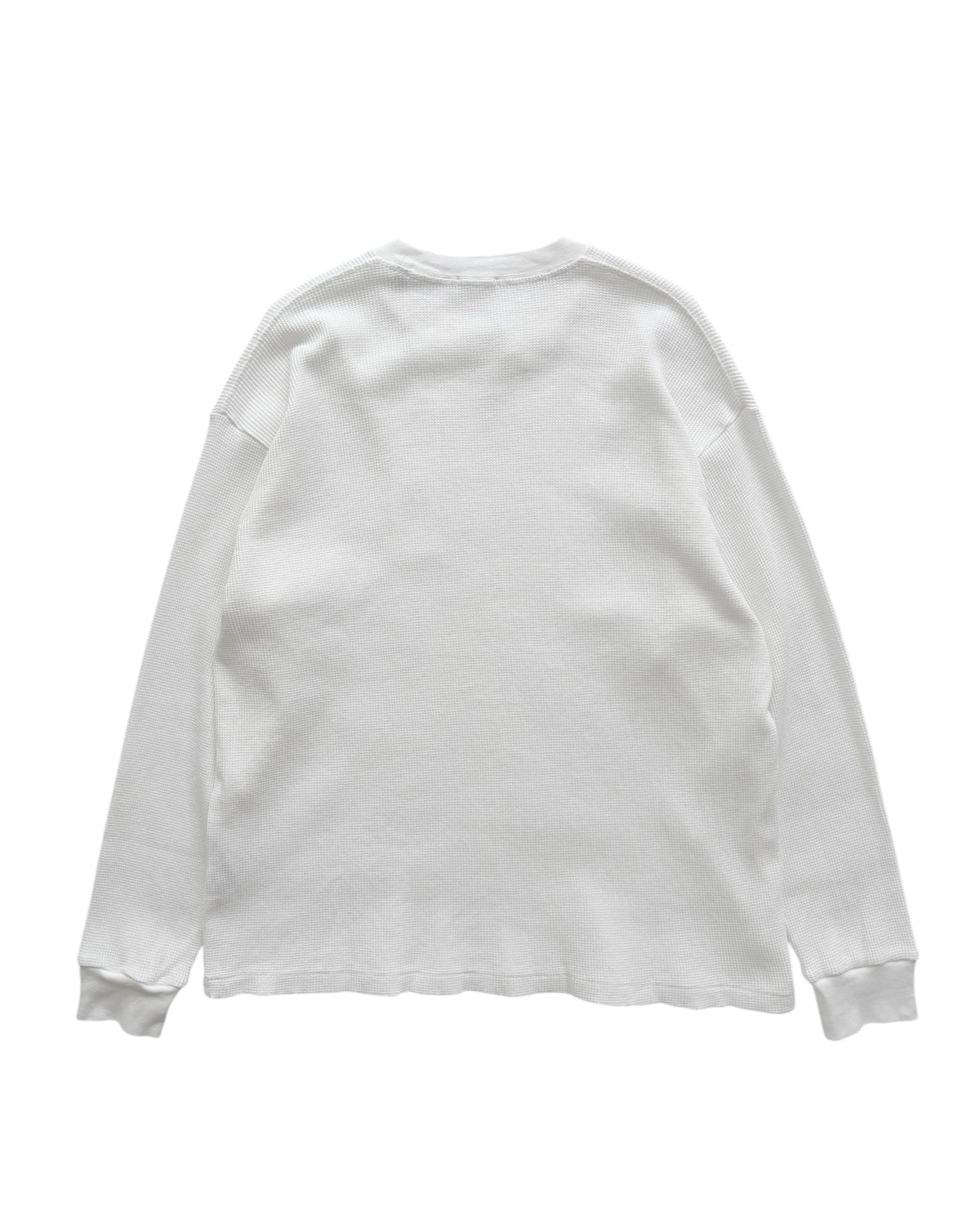 COMOLI / コットンワッフル 長袖Tシャツ (D01-05041)
