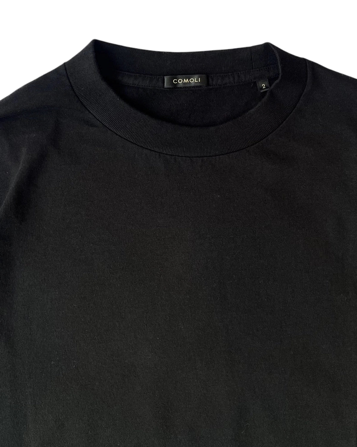 COMOLI / コットンカシミヤ 長袖Tシャツ (C03-05009)