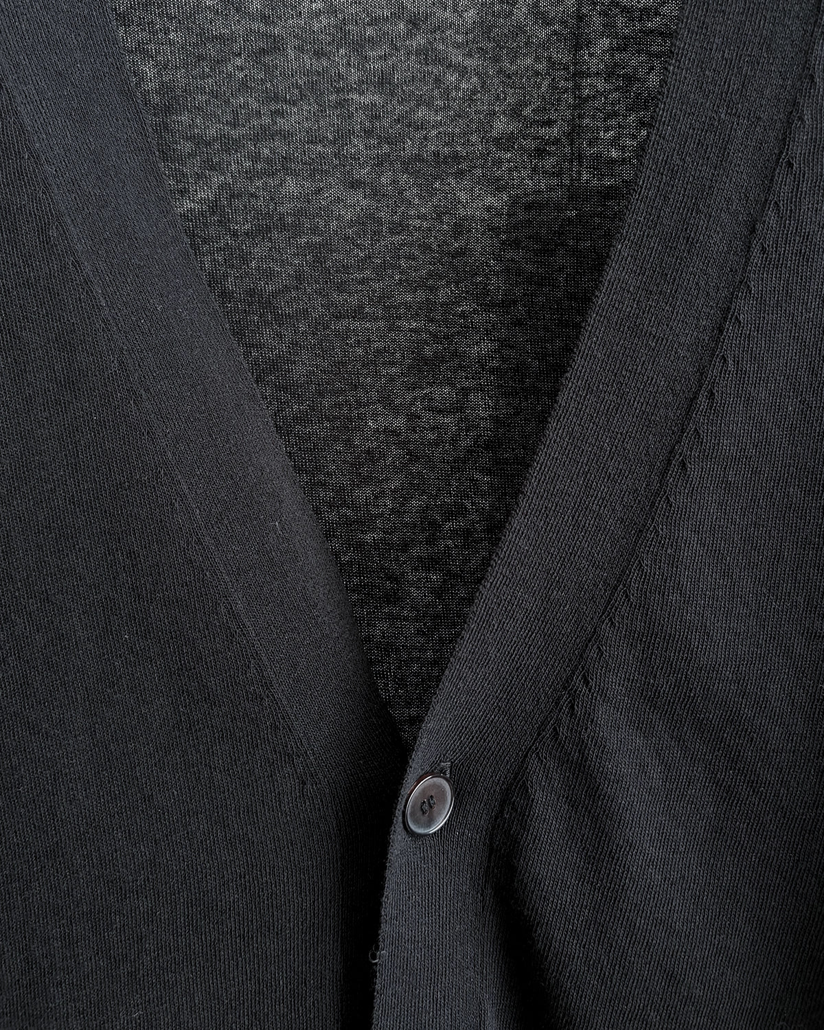 COMOLI / コットン Vネックカーディガン (D01-06012)