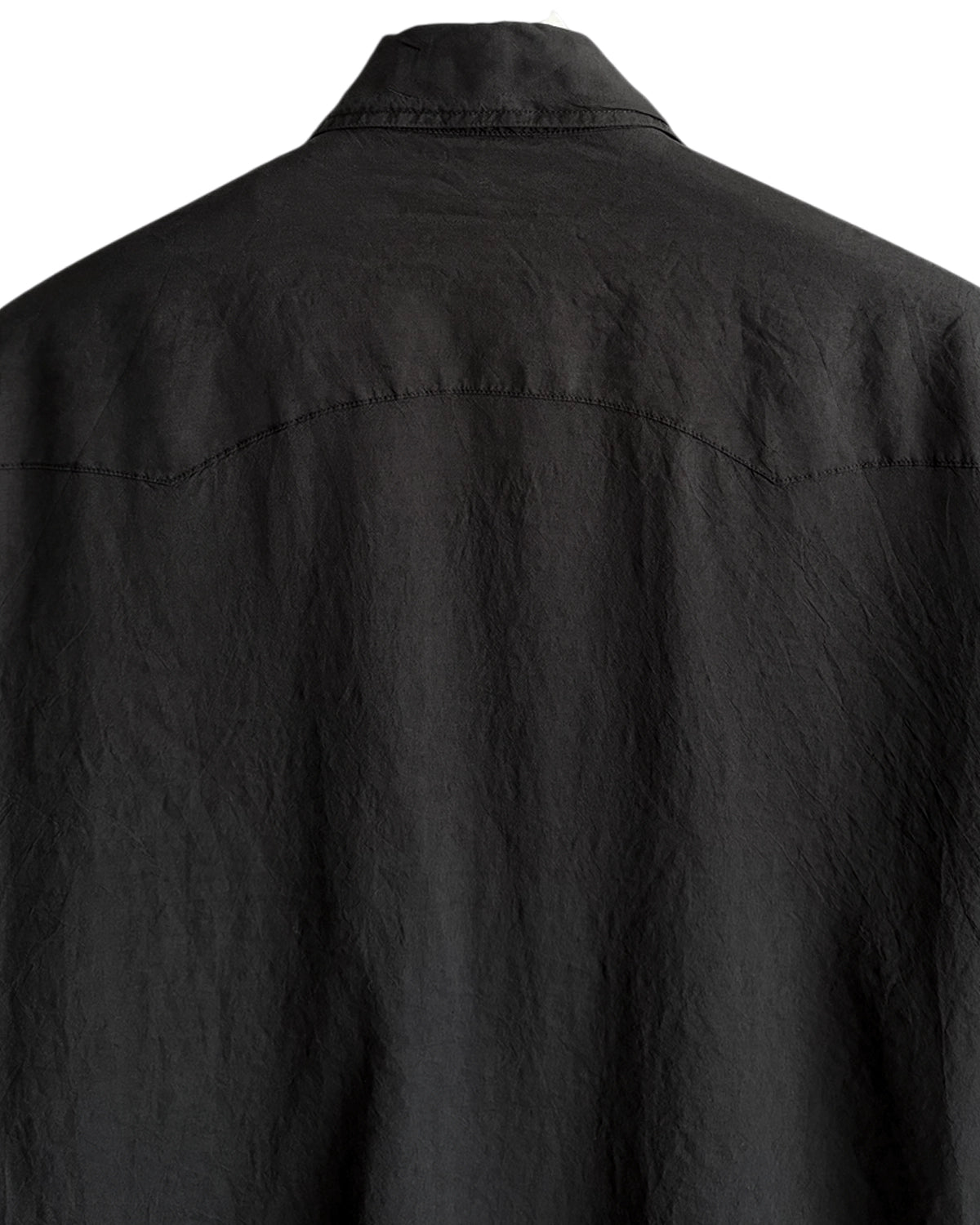COMOLI / シルク製品染 ウエスタンシャツ (D01-02006)