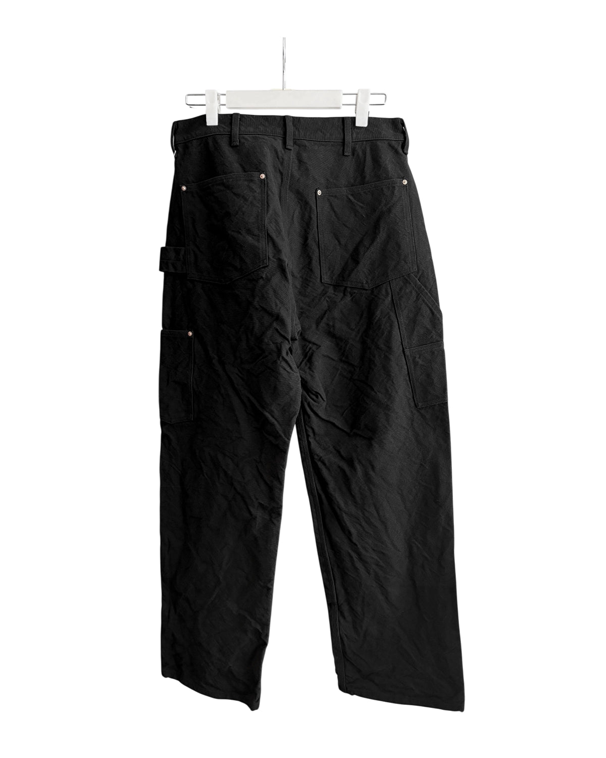 COMOLI コットンダック ペインターパンツ 黒 25SS COMOLI (コモリ) コットンダック ペインターパンツ