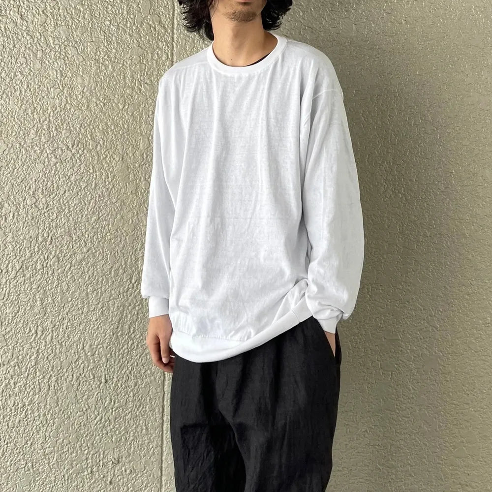 COMOLI 25SS コットンクルーネックニット white sizefree COMOLI 25SS コットンクルーネックニット white sizefree