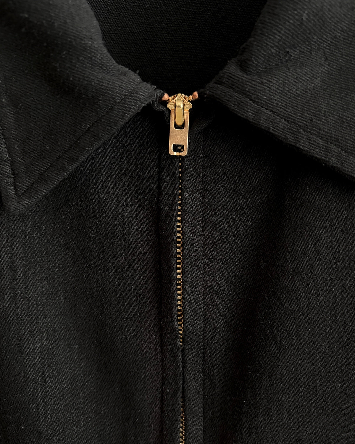 COMOLI / シルクネップ ジップショートジャケット (D01-01007)