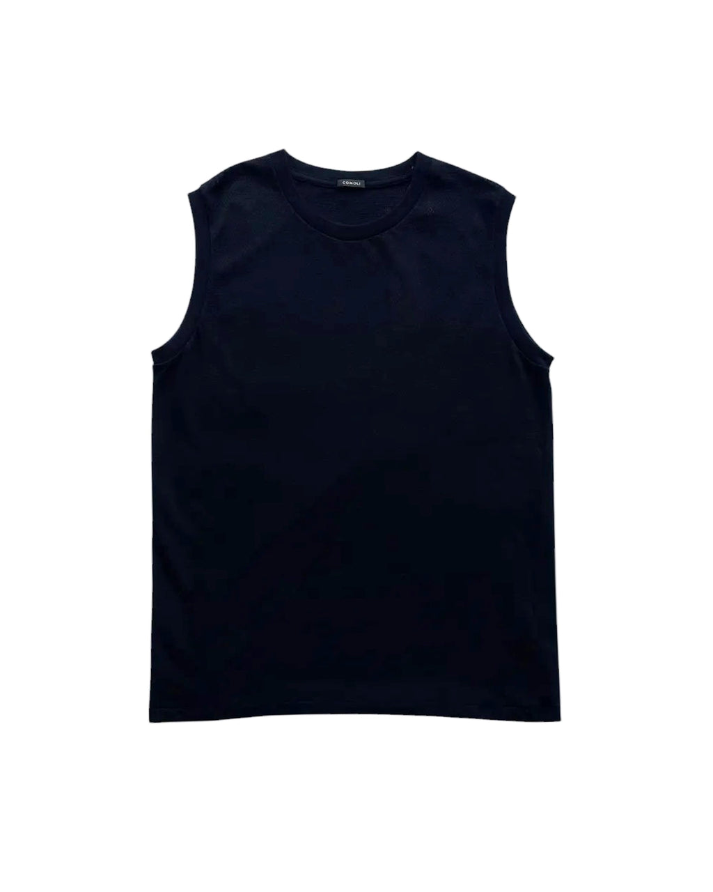comoli ノースリーブ　サイズ3 COMOLI (コモリ) コットンメッシュ ノースリーブ [WHITE]
