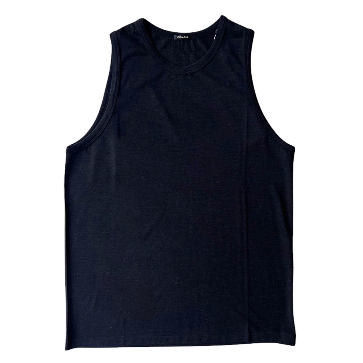 サプリcomoli 25ssサマーウールタンクトップ3 COMOLI サマーウール タンクトップ CHARCOAL | CASANOVA&CO