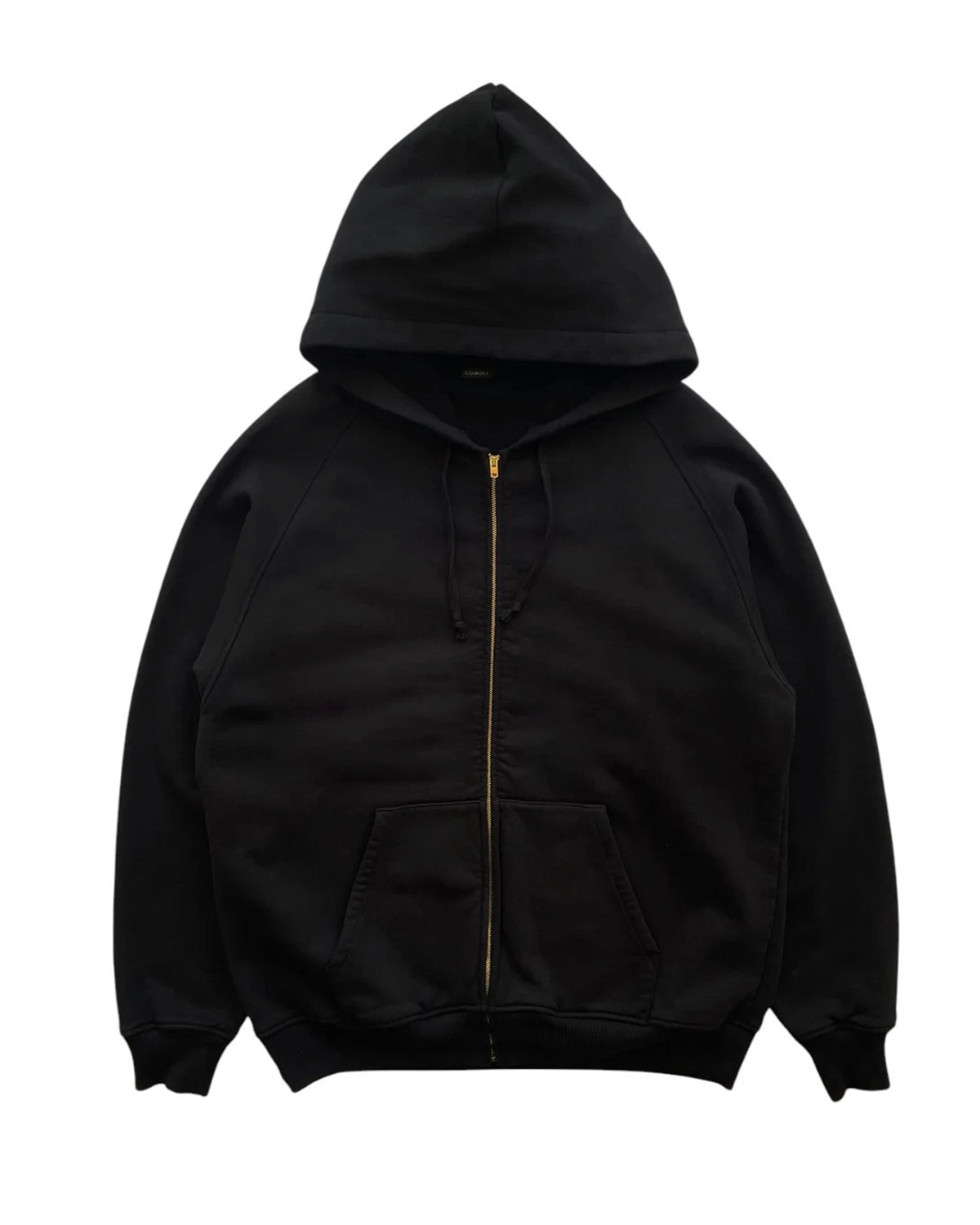 COMOLI の コットン裏毛 ジップパーカー (C03-05001)
