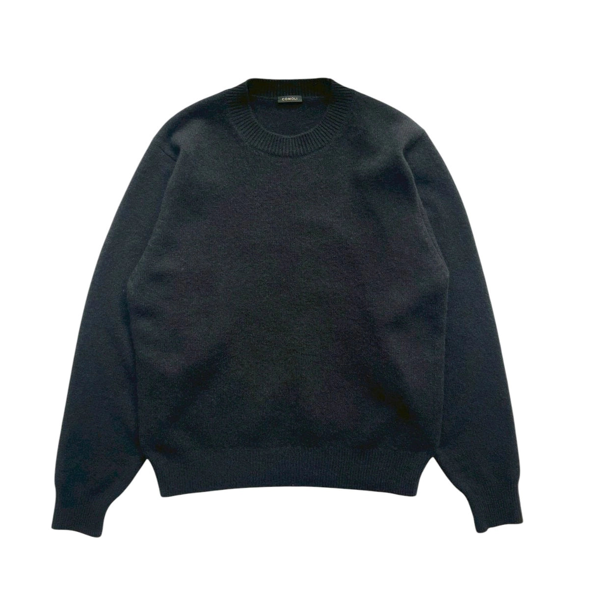 ComoliコモリS03-06007ラムズウールクルーネックニット20AW COMOLI(コモリ) / ラムズウール クルーネックニット | 公式通販・JACK