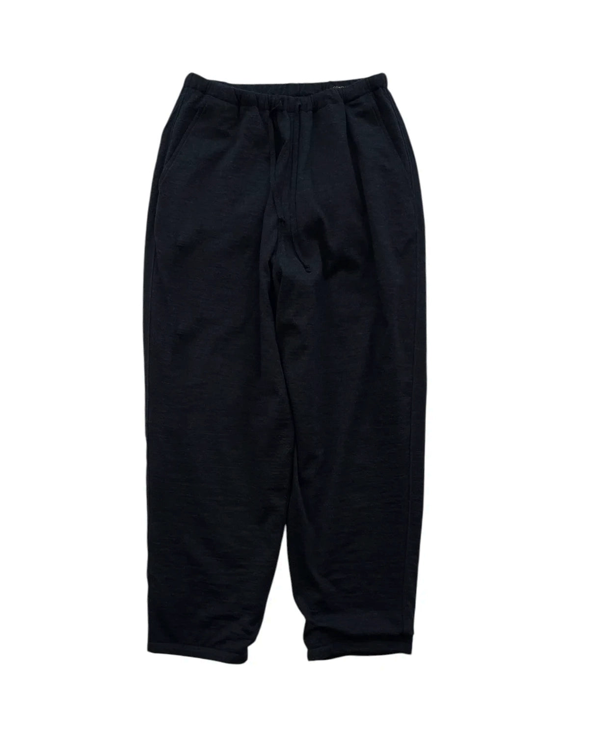 COMOLI の ウールニット テーパードパンツ (C03-06012)
