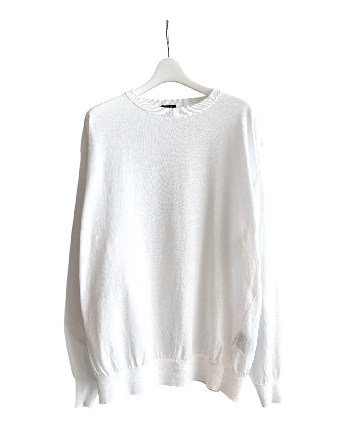 COMOLI の コットン クルーネックニット (D01-06011)