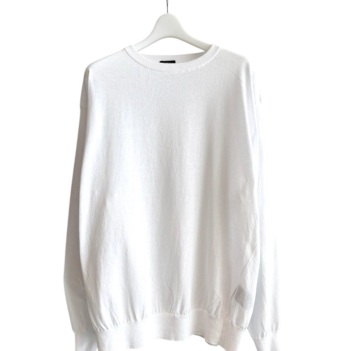 25ss COMOLI コモリ コットン クルーネック ニット F COMOLI(コモリ) / コットン クルーネックニット | 公式通販・JACK in