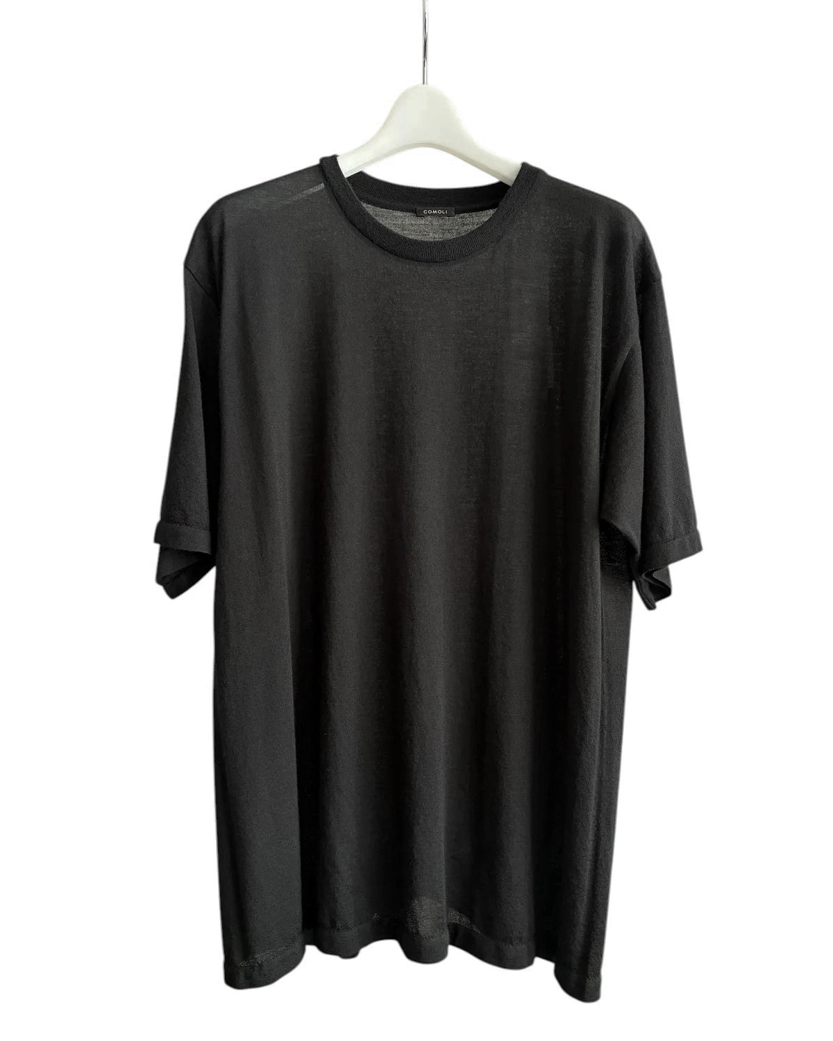 COMOLI の カシミヤ 半袖ニット (D01-06017)