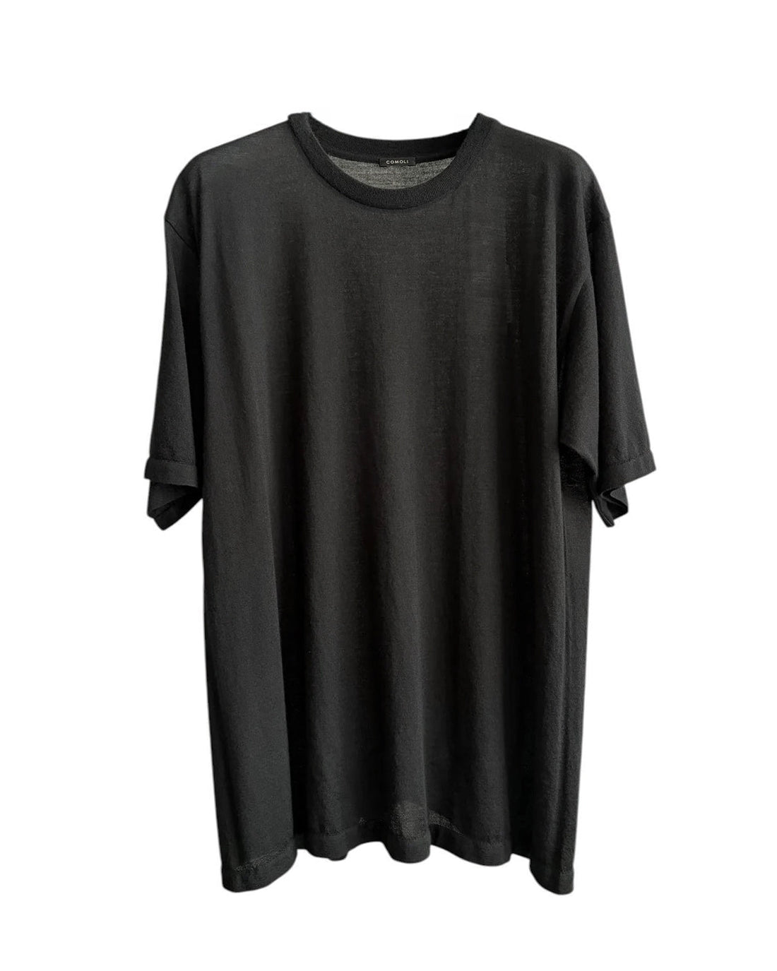 COMOLI の カシミヤ 半袖ニット (D01-06017)