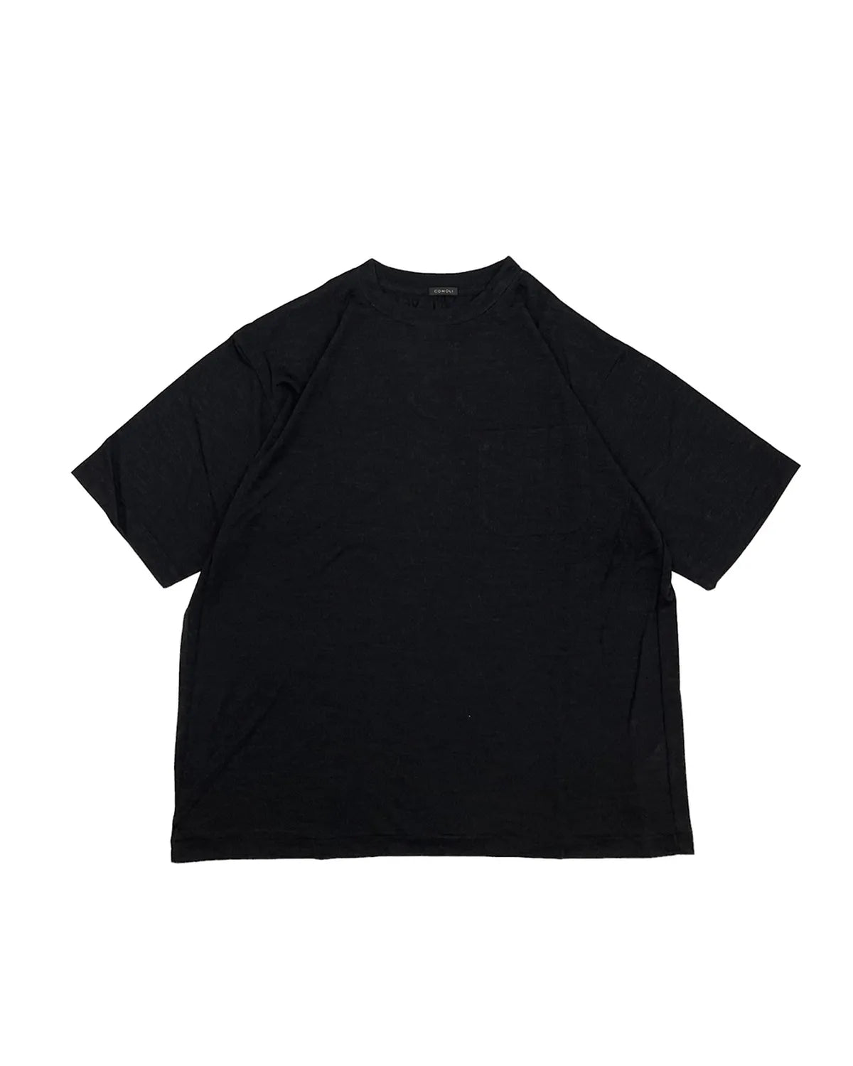 COMOLI の サマーウール 半袖Tシャツ (B01-05016)