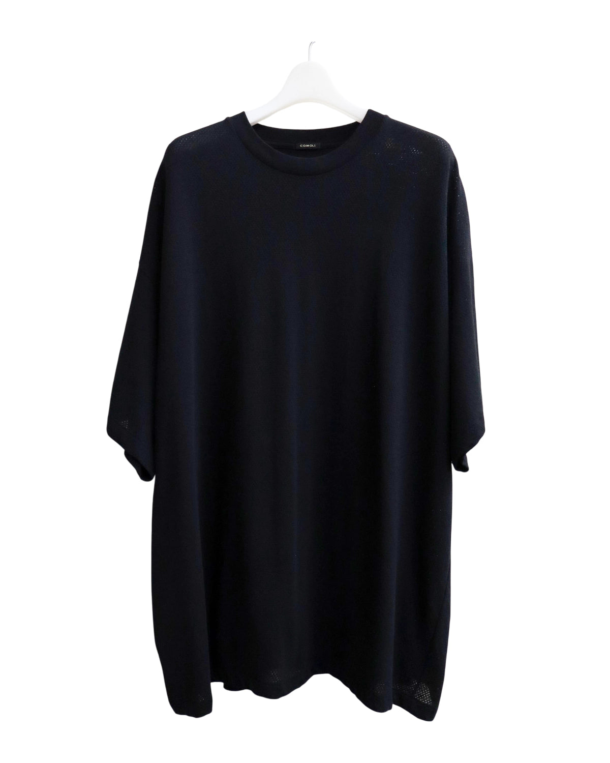 COMOLI のコットンメッシュ 半袖Tシャツ (D01-05033)
