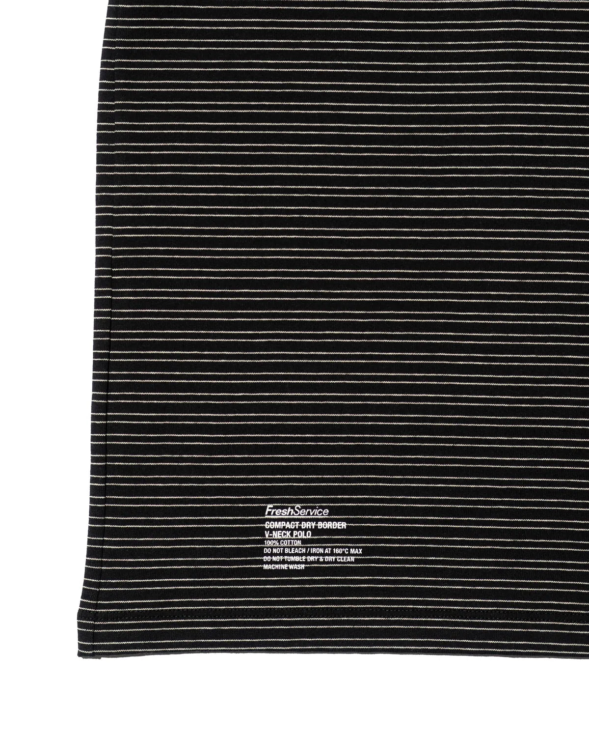 FreshService / CONPACT DRY BORDER V-NECK POLO (FSC262-70120)