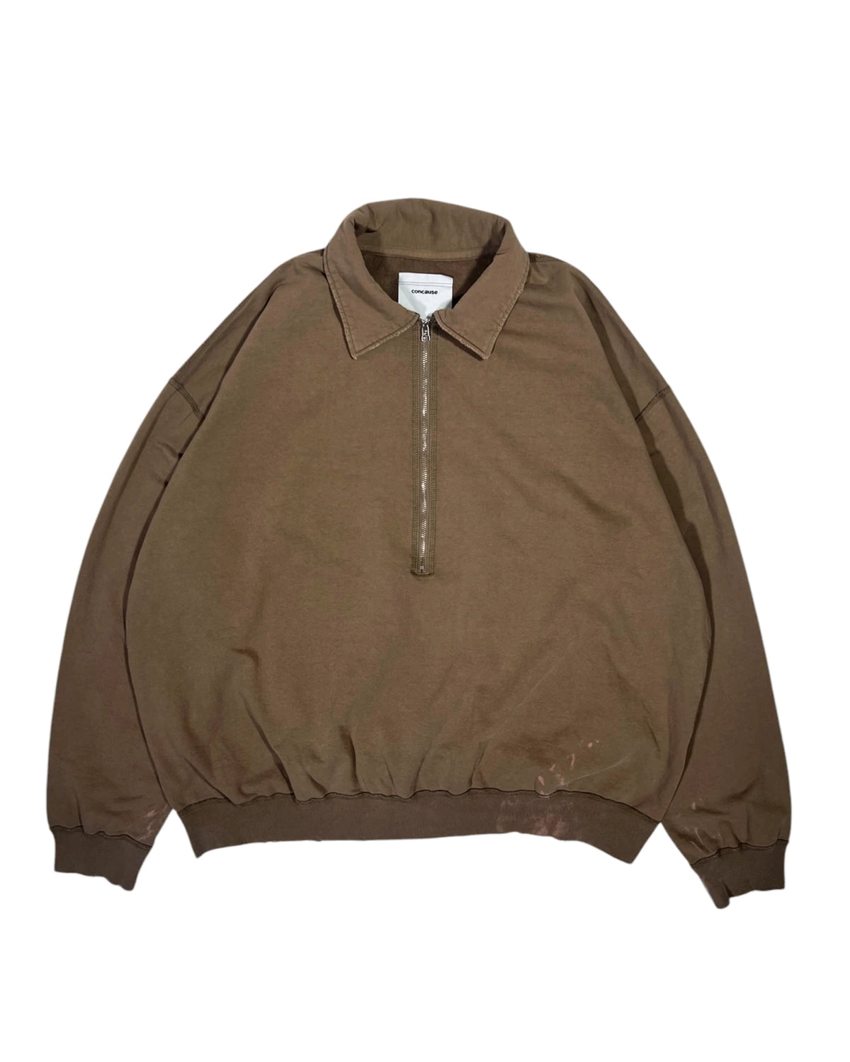 concause / HALF ZIP SWEAT (2502004)