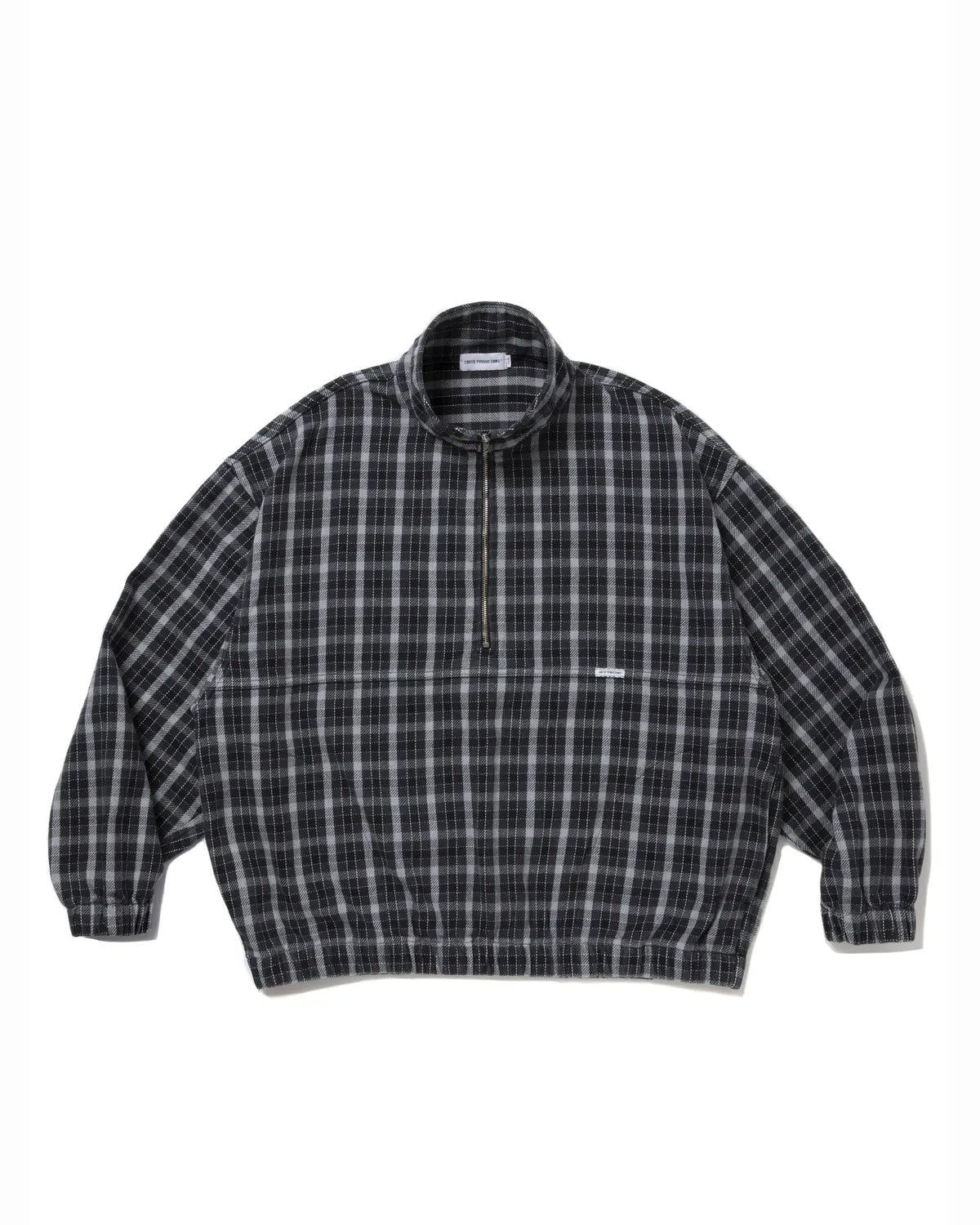 COOTIE PRODUCTIONS® の AD Processing Heavy Flannel Check Half Zip Pullover (CTE-25A408)
