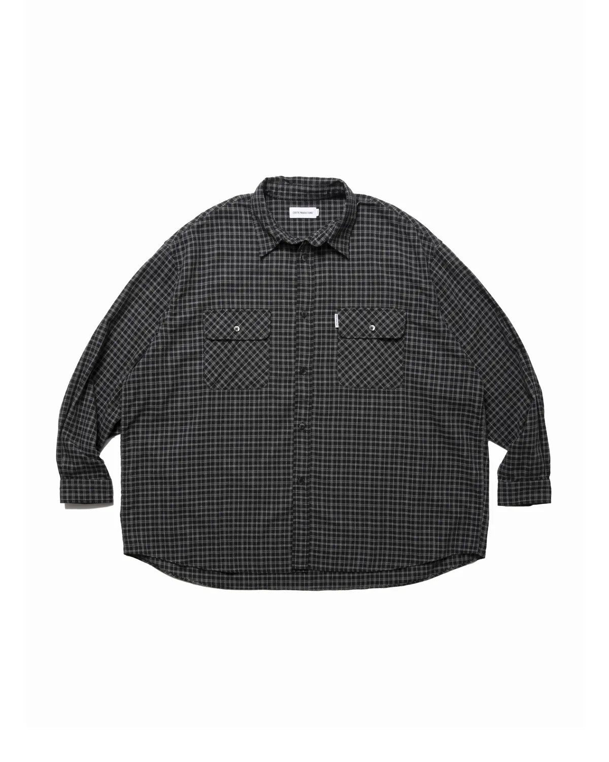 COOTIE PRODUCTIONS® の Amundsen Check Oversized L/S Shirts (CTE-24A410)