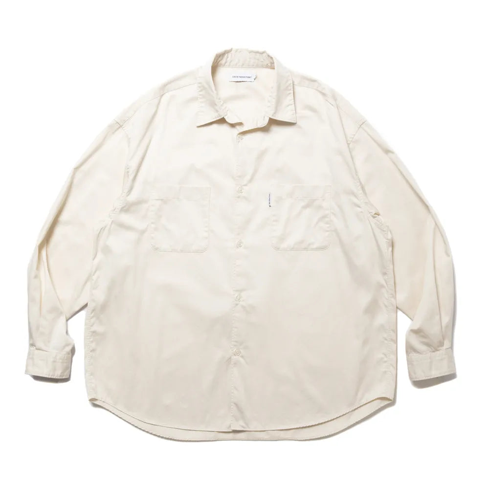 COOTIE PRODUCTIONS® の Cotton Satin L/S Shirt (CTE-24A406)