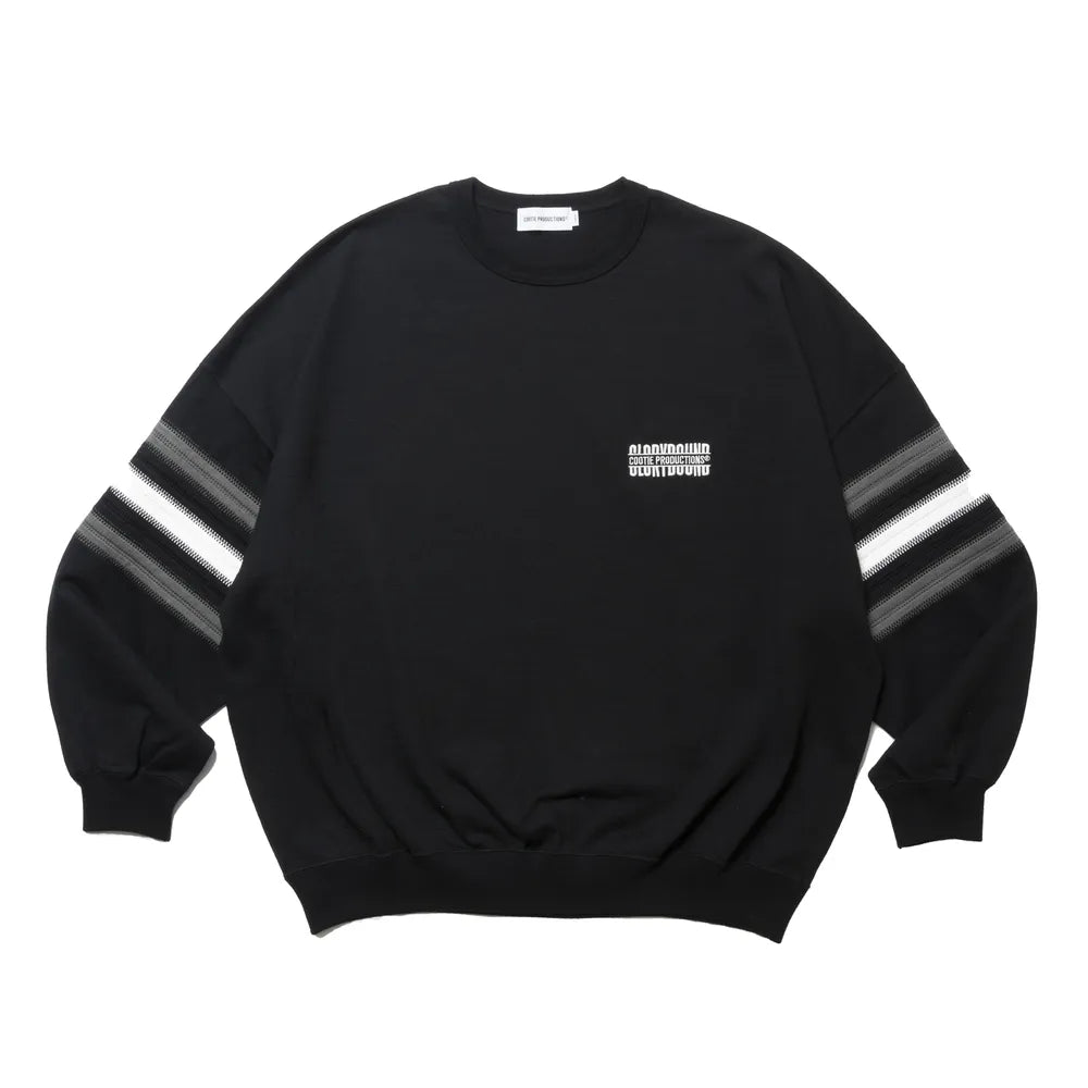 COOTIE PRODUCTIONS の Heavy Oz Jersey Jacquard Sleeve Crew (CTE-24A306)