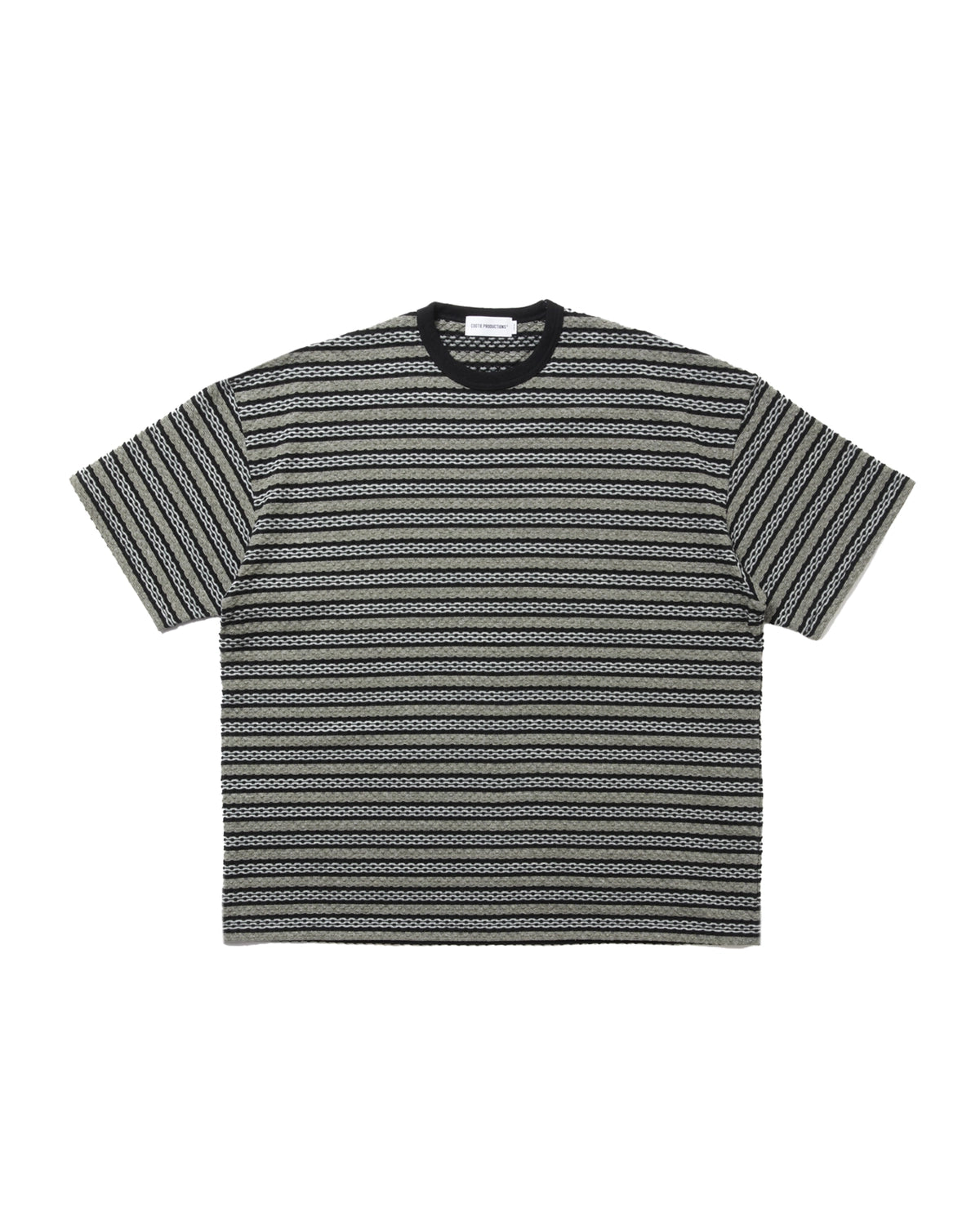 COOTIE PRODUCTIONS® の Jacquard Border S/S Tee (CTE-25S321)