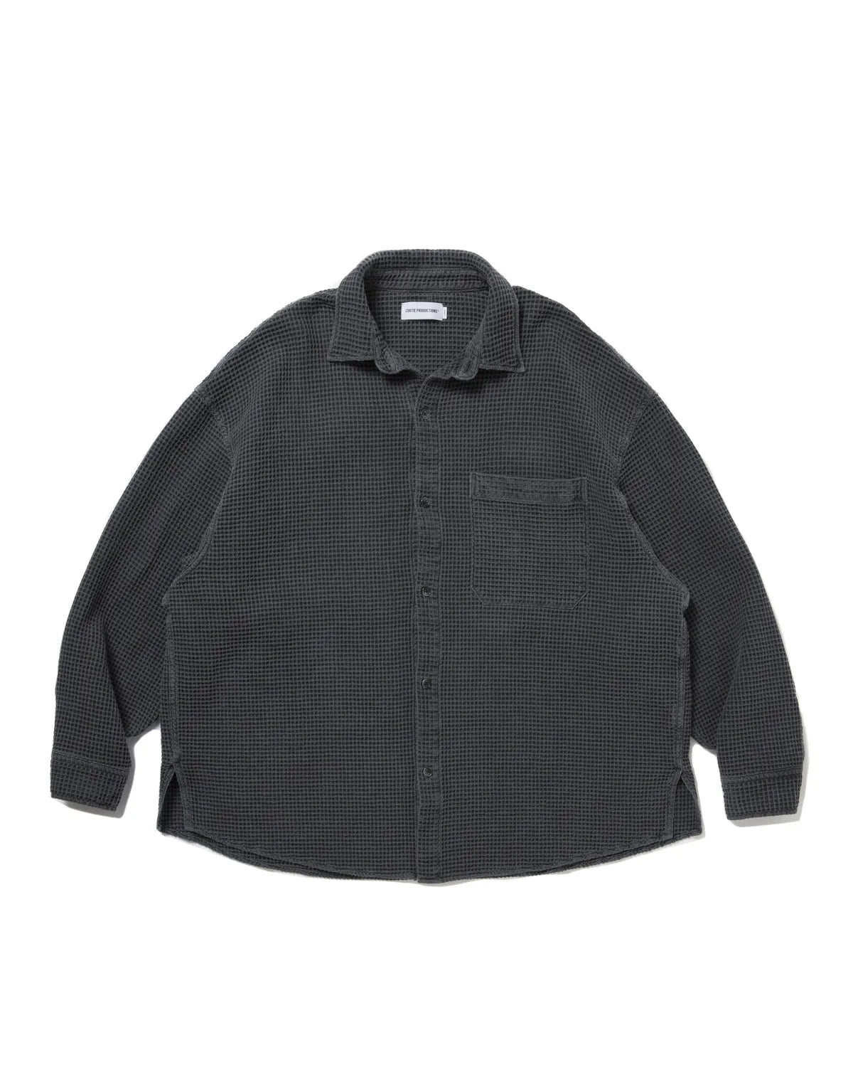 COOTIE PRODUCTIONS® の Pigment Dyed Waffle L/S Shirt (CTE-25A406)