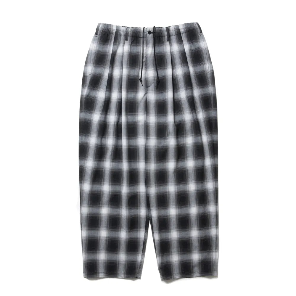 COOTIE PRODUCTIONS® の T/W 2 Tuck Easy Pants (CTE-24A101-CHECK)