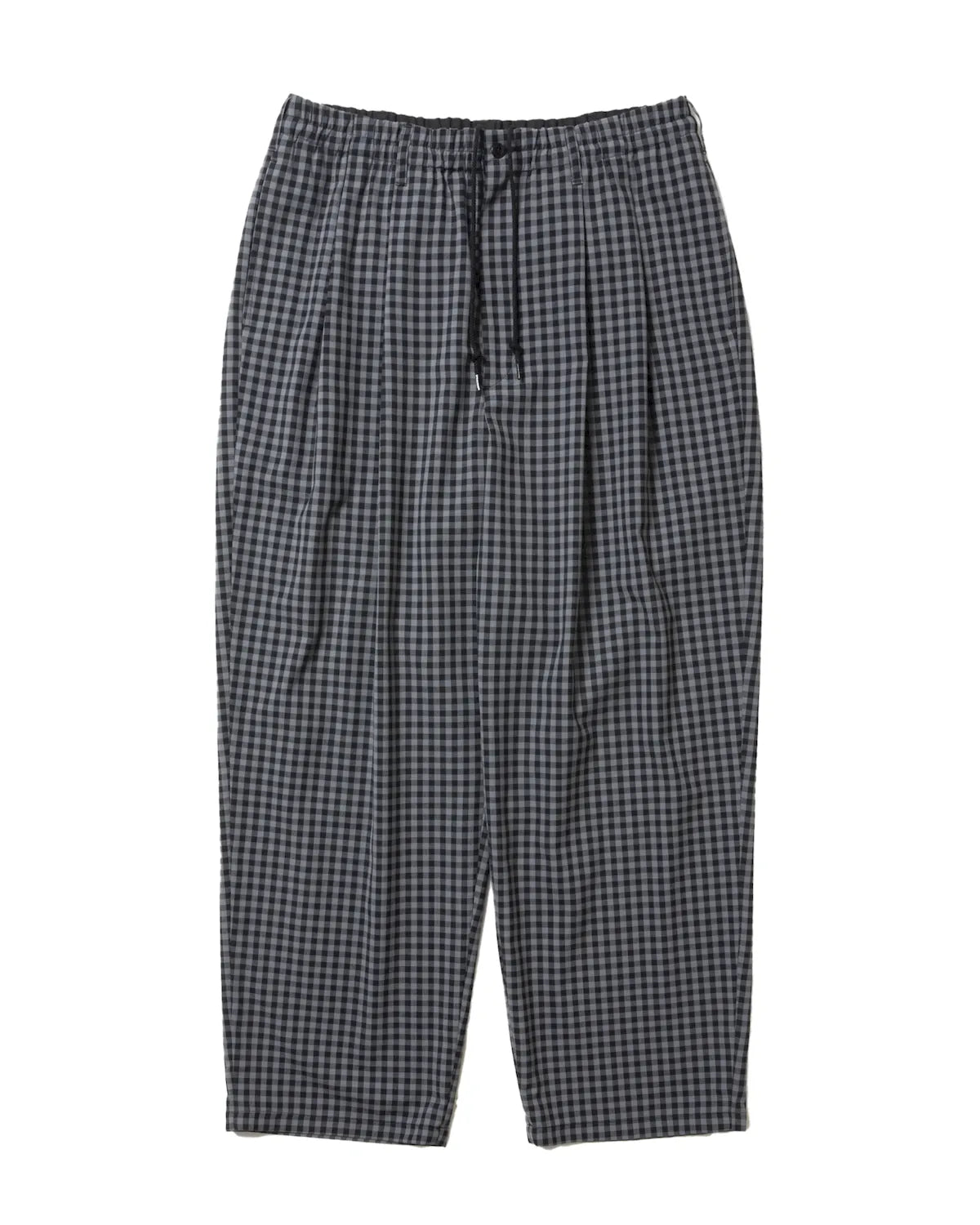 COOTIE PRODUCTIONS® の T/W 2 Tuck Easy Pants (CTE-25S101-CHECK)