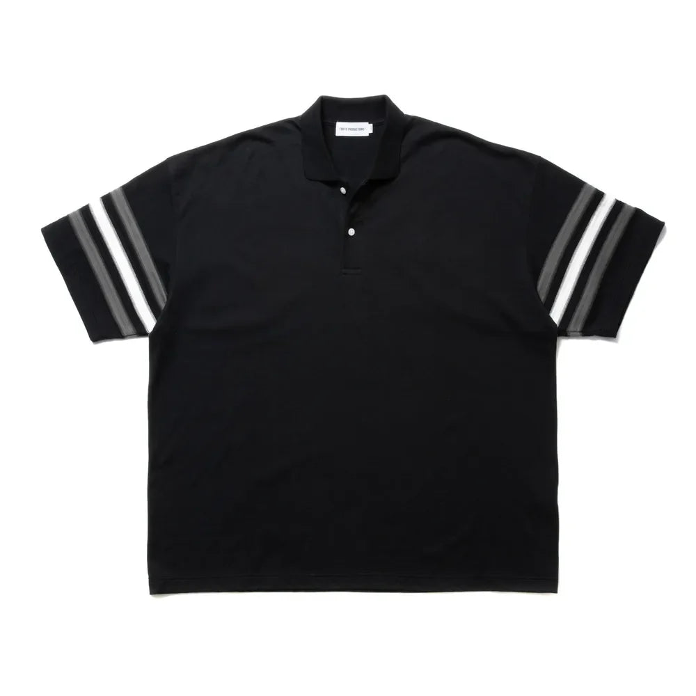 COOTIE PRODUCTIONS® / Jacquard Sleeve S/S Polo(CTE-24S325)