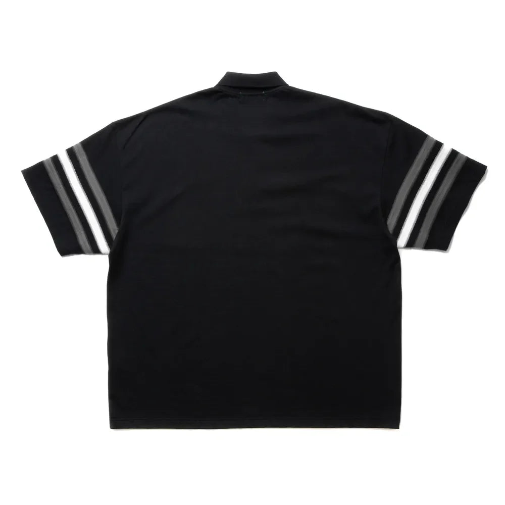 COOTIE PRODUCTIONS® / Jacquard Sleeve S/S Polo(CTE-24S325)