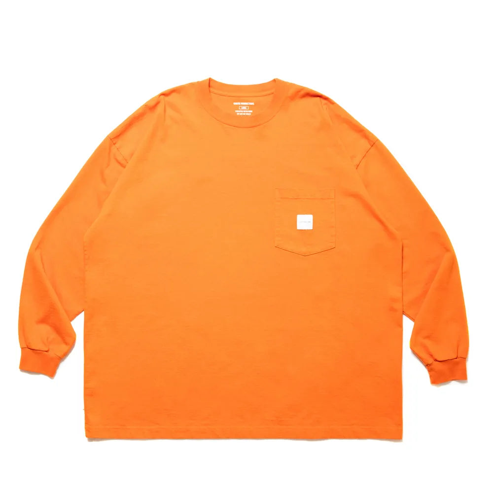 COOTIE PRODUCTIONS® / Garment Dyed Error Fit L/S Tee  (CTE-24S339)