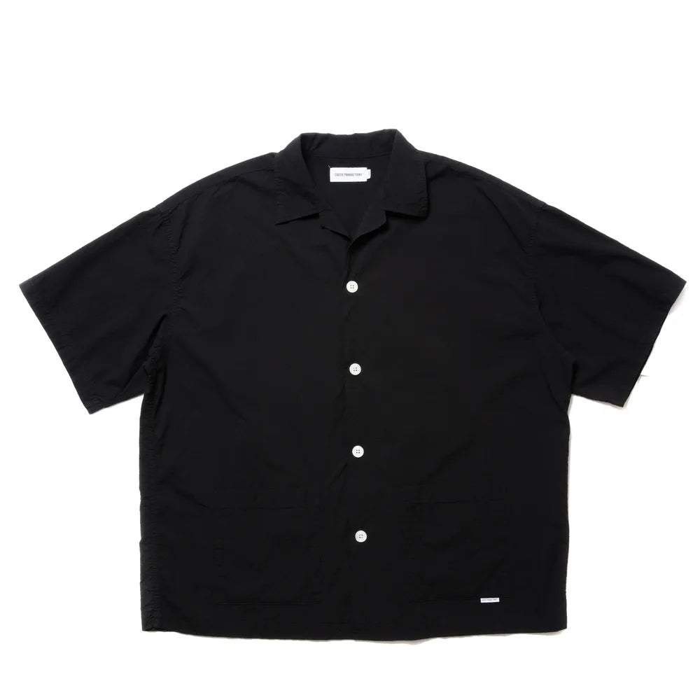 COOTIE PRODUCTIONS® / Finx Cotton Cordlane Open Collar S/S Shirt (CTE-24S410)