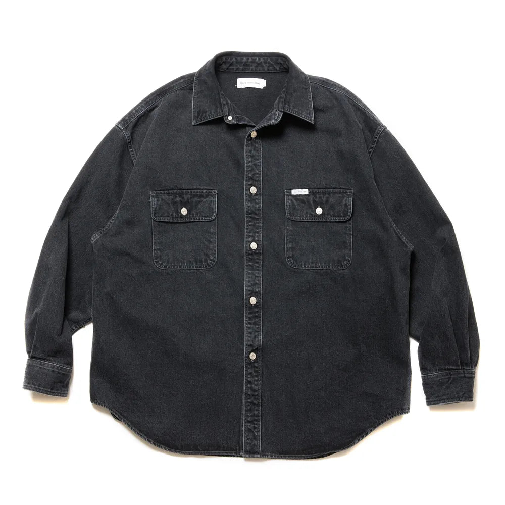 COOTIE PRODUCTIONS® / 10.5oz Denim L/S Work Shirt (CTE-24S413)