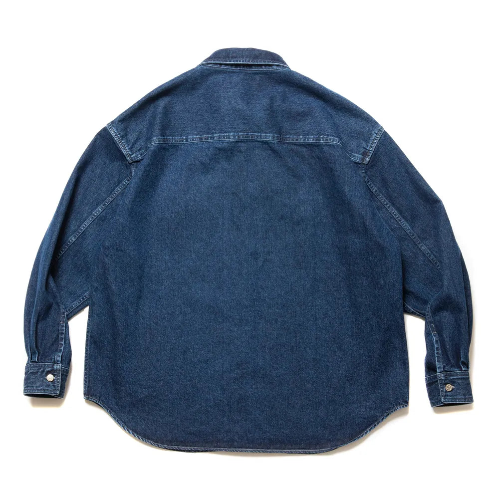 COOTIE PRODUCTIONS® / 10.5oz Denim L/S Work Shirt (CTE-24S413)