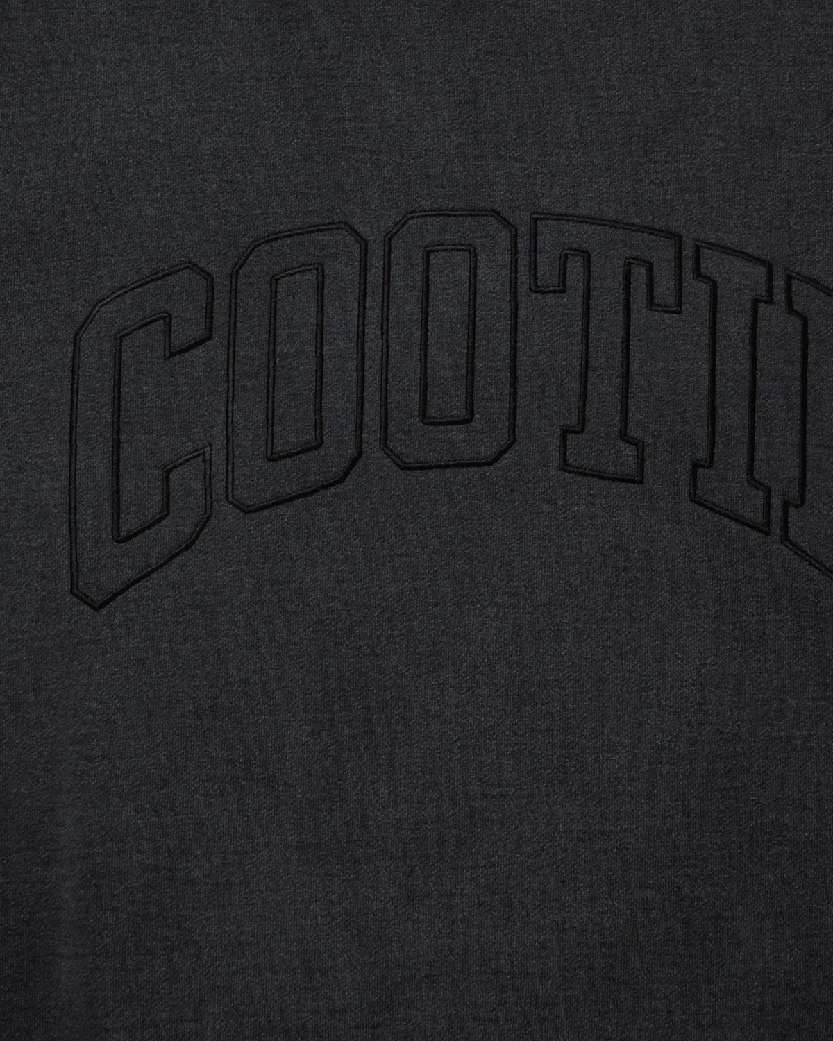 COOTIE PRODUCTIONS® / Chubby SwePigment Dyed Open End Yarn Sweat Hoodie (CTE-25A312)