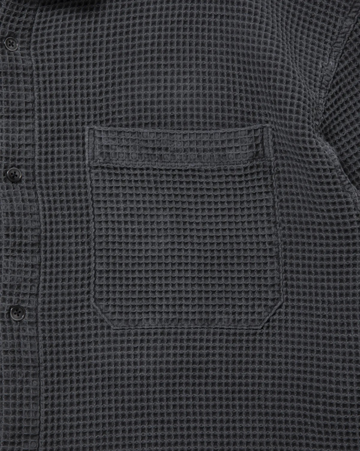 COOTIE PRODUCTIONS® / Pigment Dyed Waffle L/S Shirt (CTE-25A406)