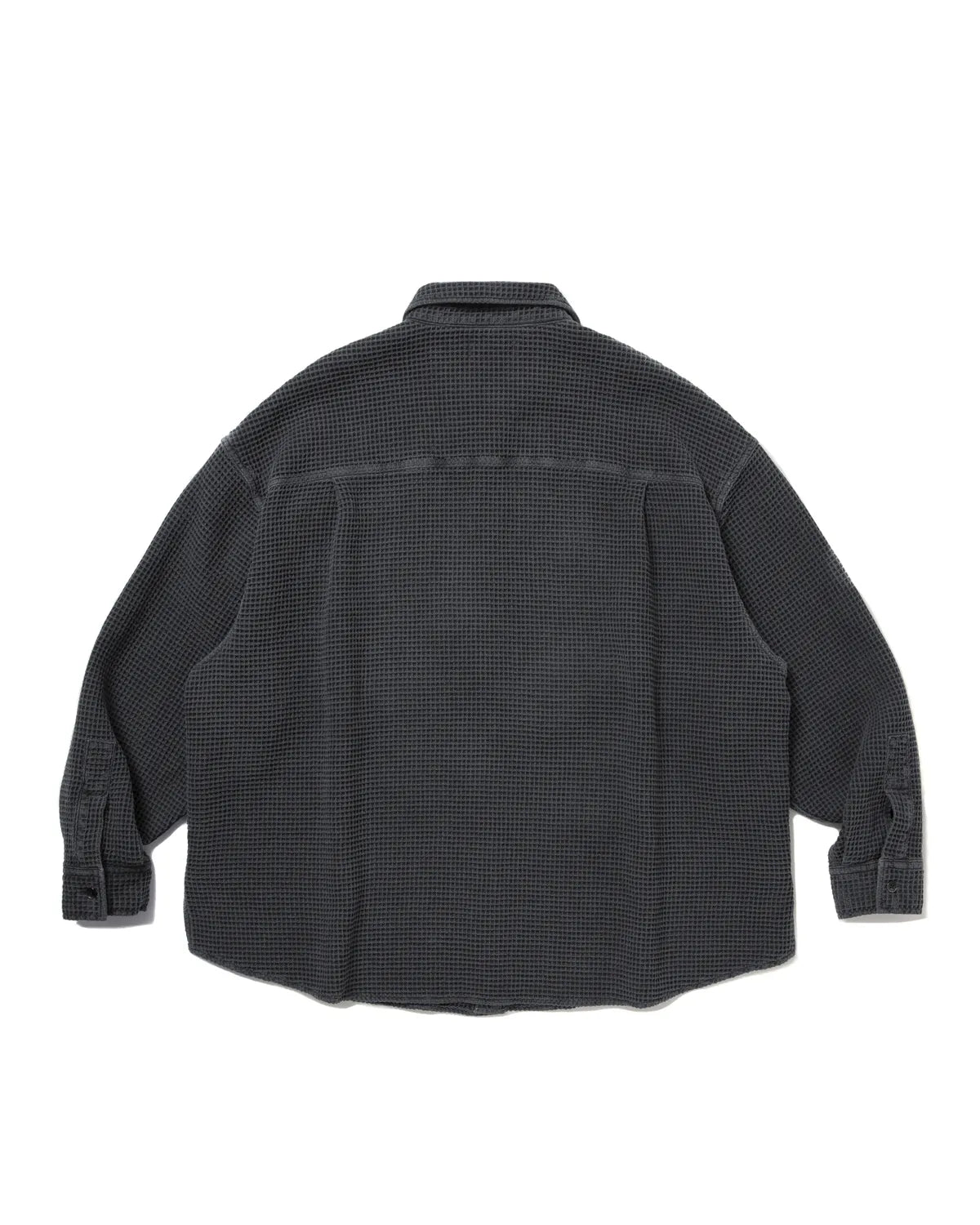 COOTIE PRODUCTIONS® / Pigment Dyed Waffle L/S Shirt (CTE-25A406)