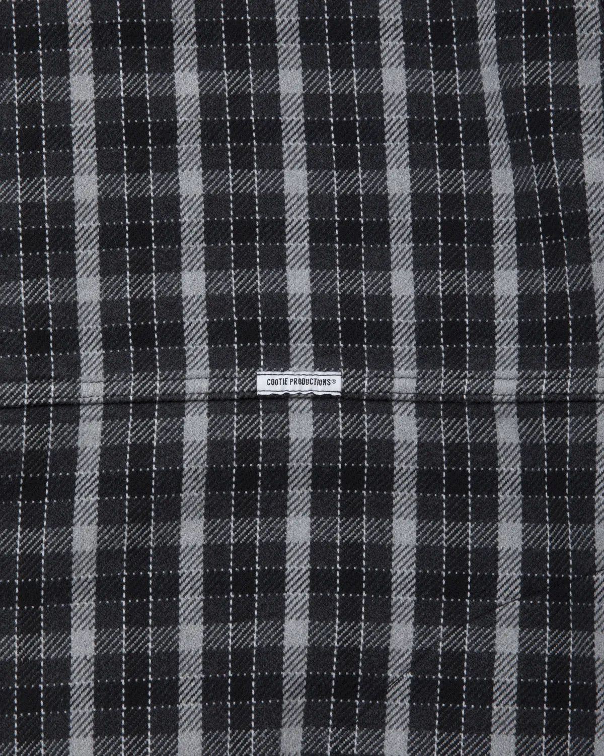 COOTIE PRODUCTIONS® / AD Processing Heavy Flannel Check Half Zip Pullover (CTE-25A408)