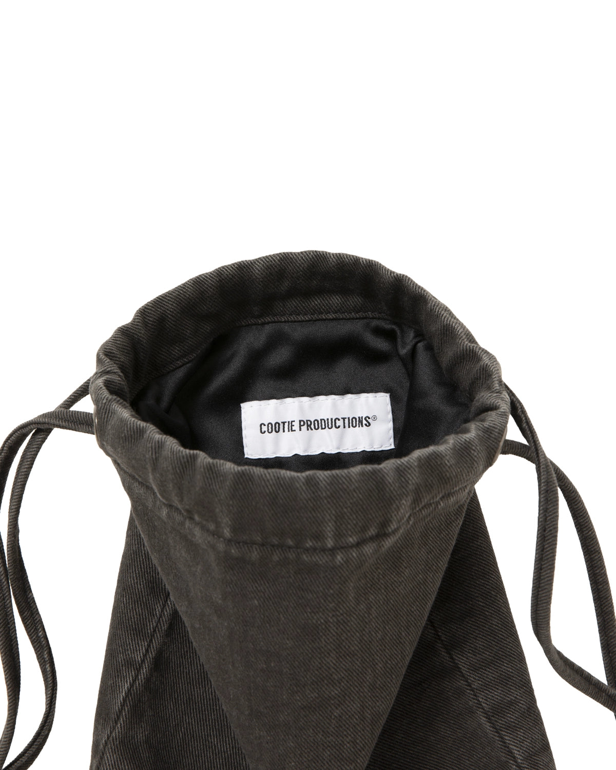 COOTIE PRODUCTIONS® / Color Denim Drawstring Bag (CTE-25A549)