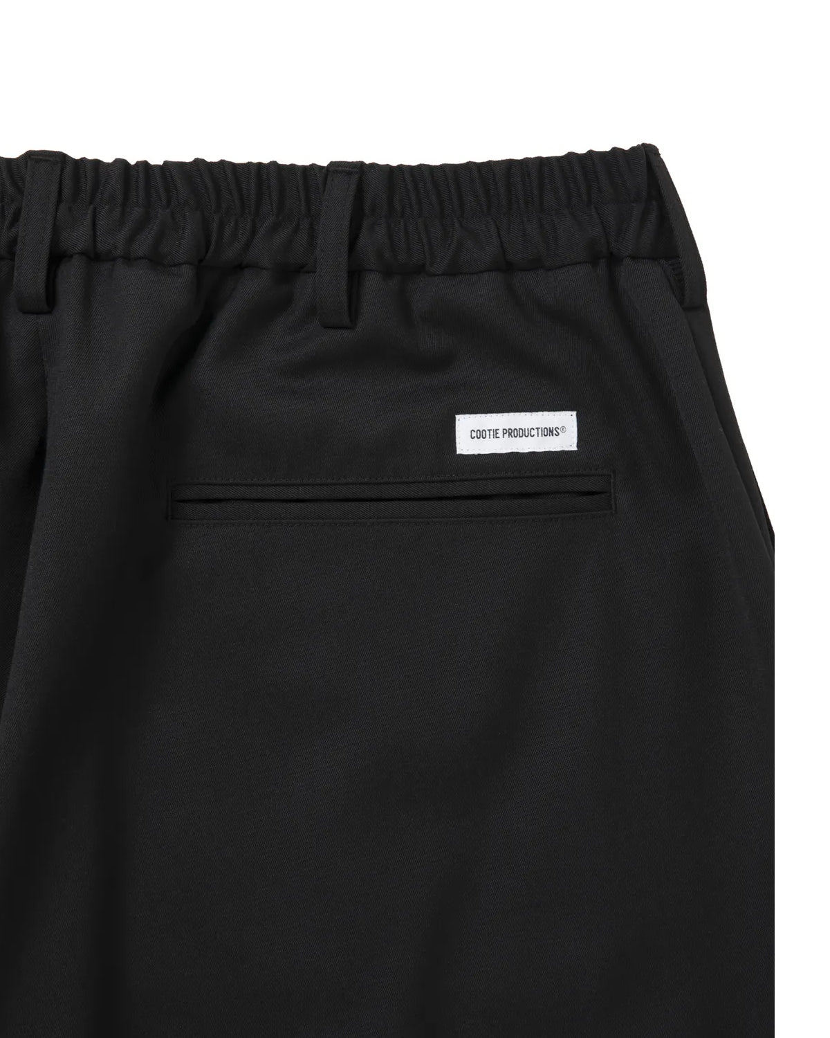 COOTIE PRODUCTIONS / Wool Gabardine Shin Cut Easy Trousers (CTE-26A106)