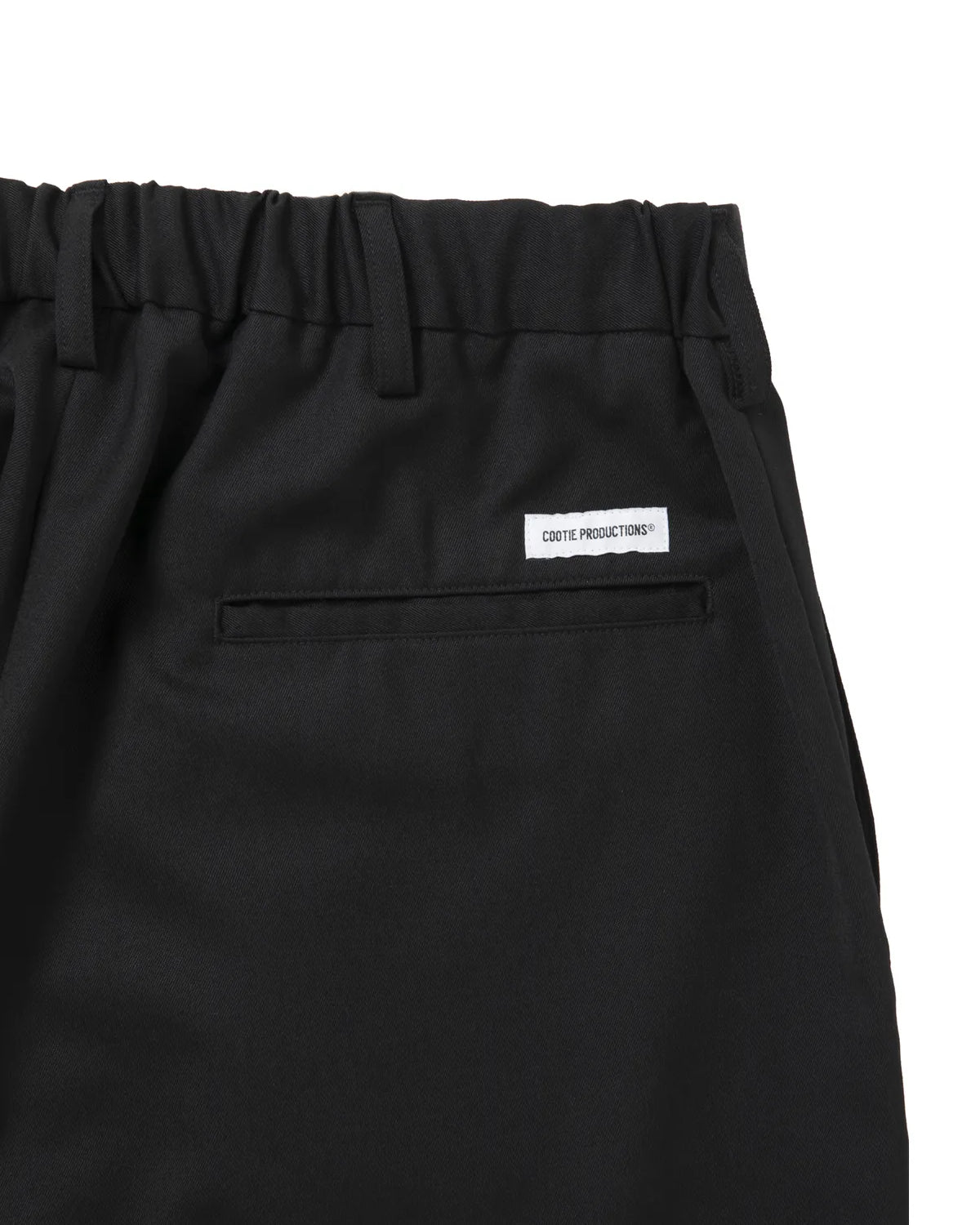 COOTIE PRODUCTIONS / Wool Gabardine Ankle Cut Easy Trousers (CTE-26A107)