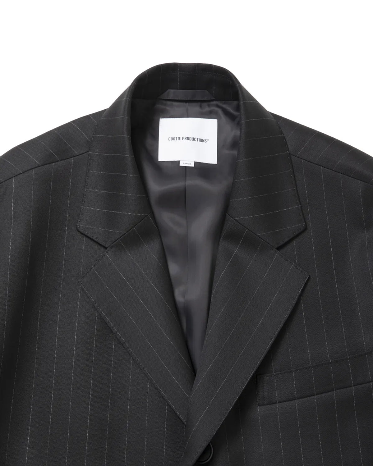COOTIE PRODUCTIONS / Wool Gabardine Single Breasted Jacket (CTE-26A203)
